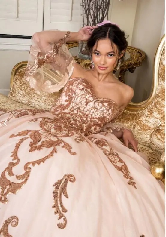 Photo of model wearing a MAggie Sottero wedding gown